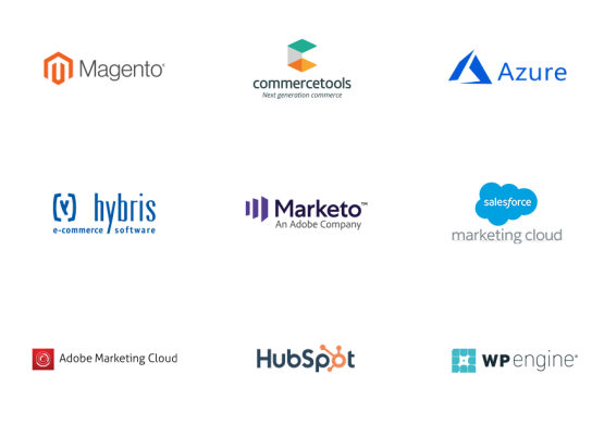 grid of popular brand photos